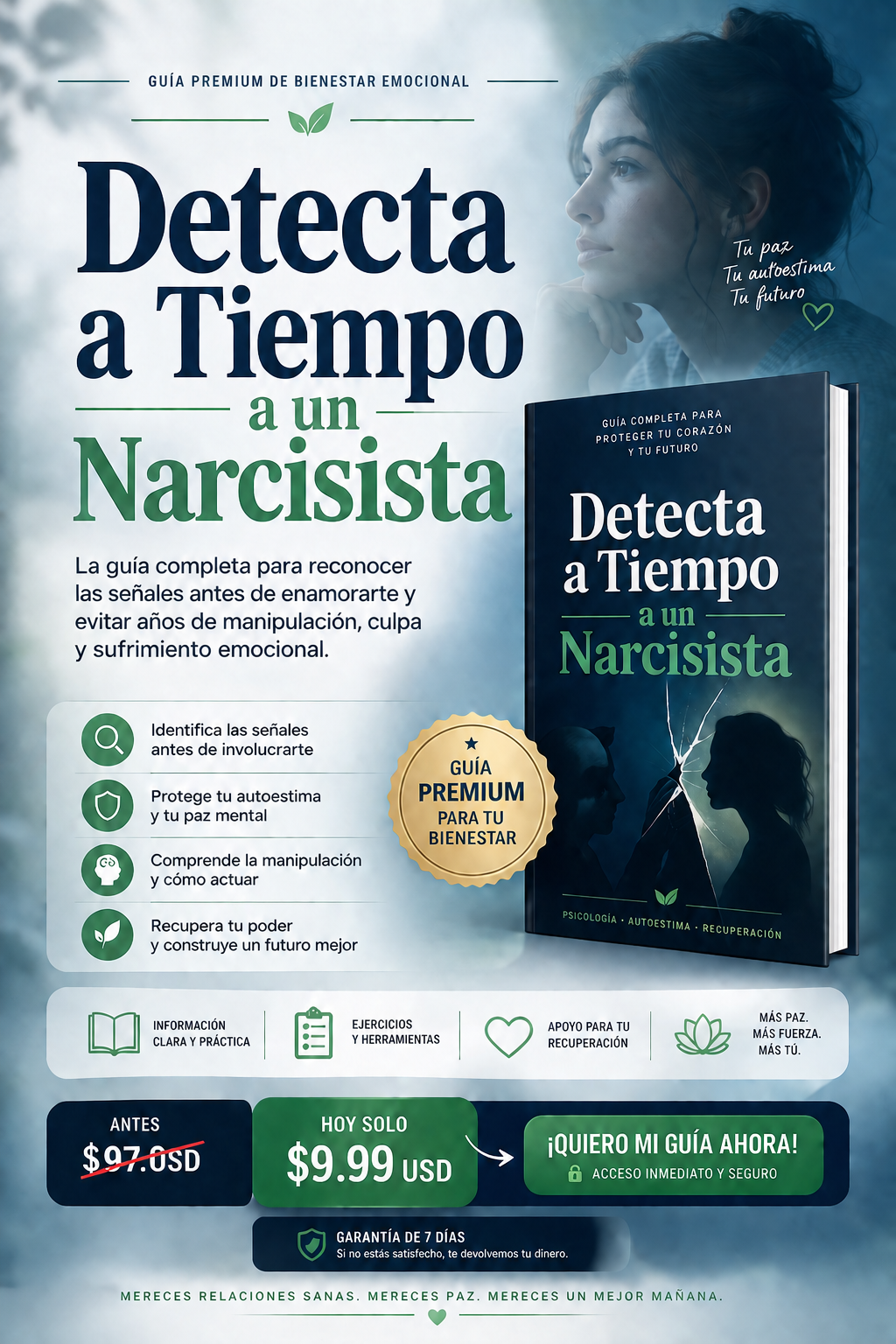 Aprende a detectar, evitar y superar una relación con un narcisista