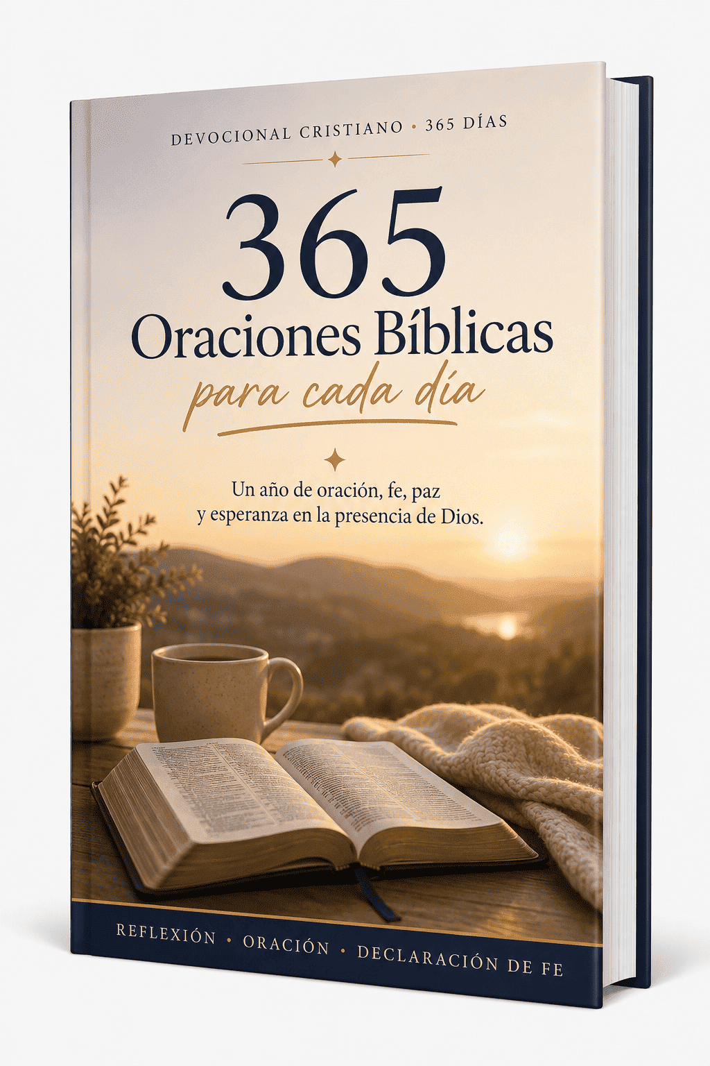 365 Oraciones Bíblicas para Cada Día  Un año para fortalecer tu fe, encontrar paz y acercarte a Dios.